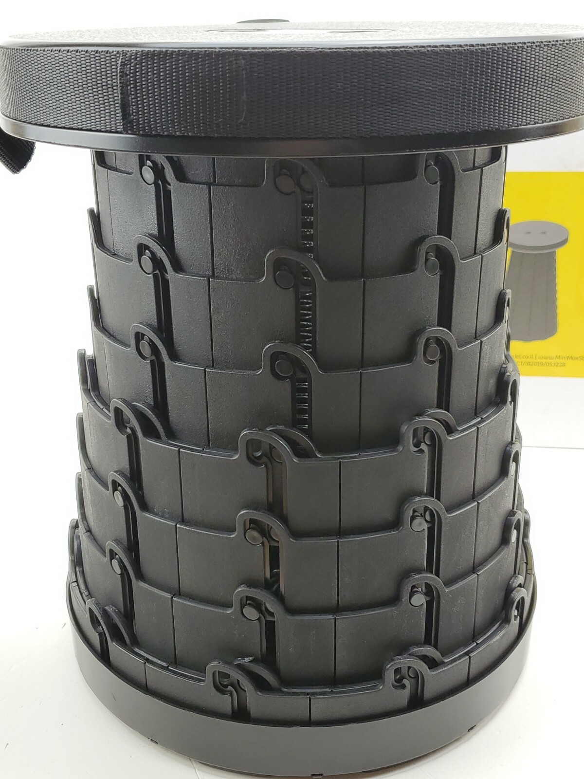 New Mini Max 19″ Vortex Telescoping Stool Camping Travel Portable Collapsible