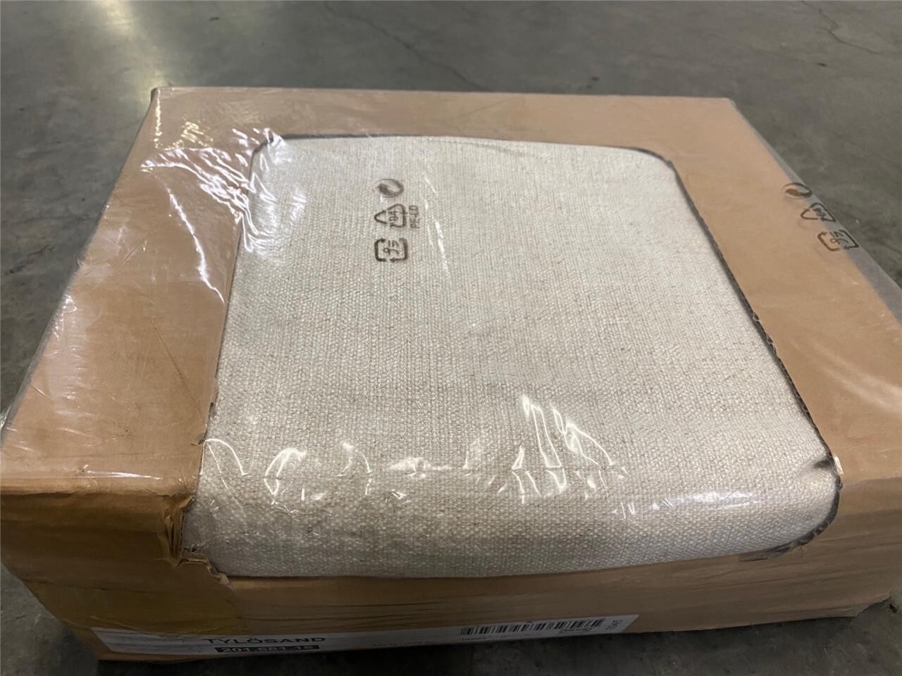 IKEA TYLOSAND Loveseat Cover Slipcover Everod Natural Opened Package G2U