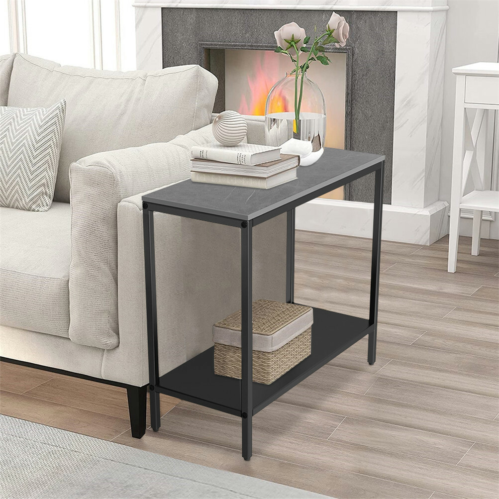 8 Design Marble End Table Sofa Beside Small Coffee Table Round, Square,Rectangle