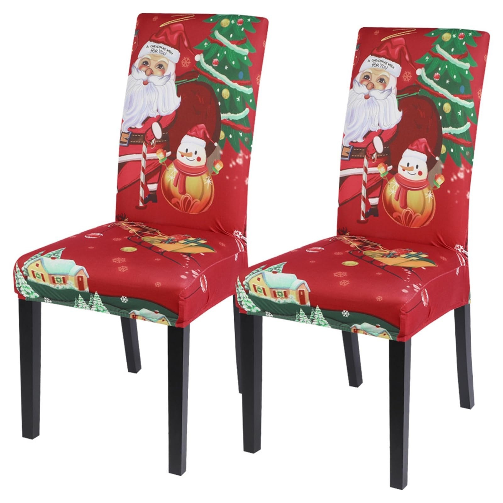 SearchI Dining Room Chair Covers Set of 2, Stretch Removable Washable