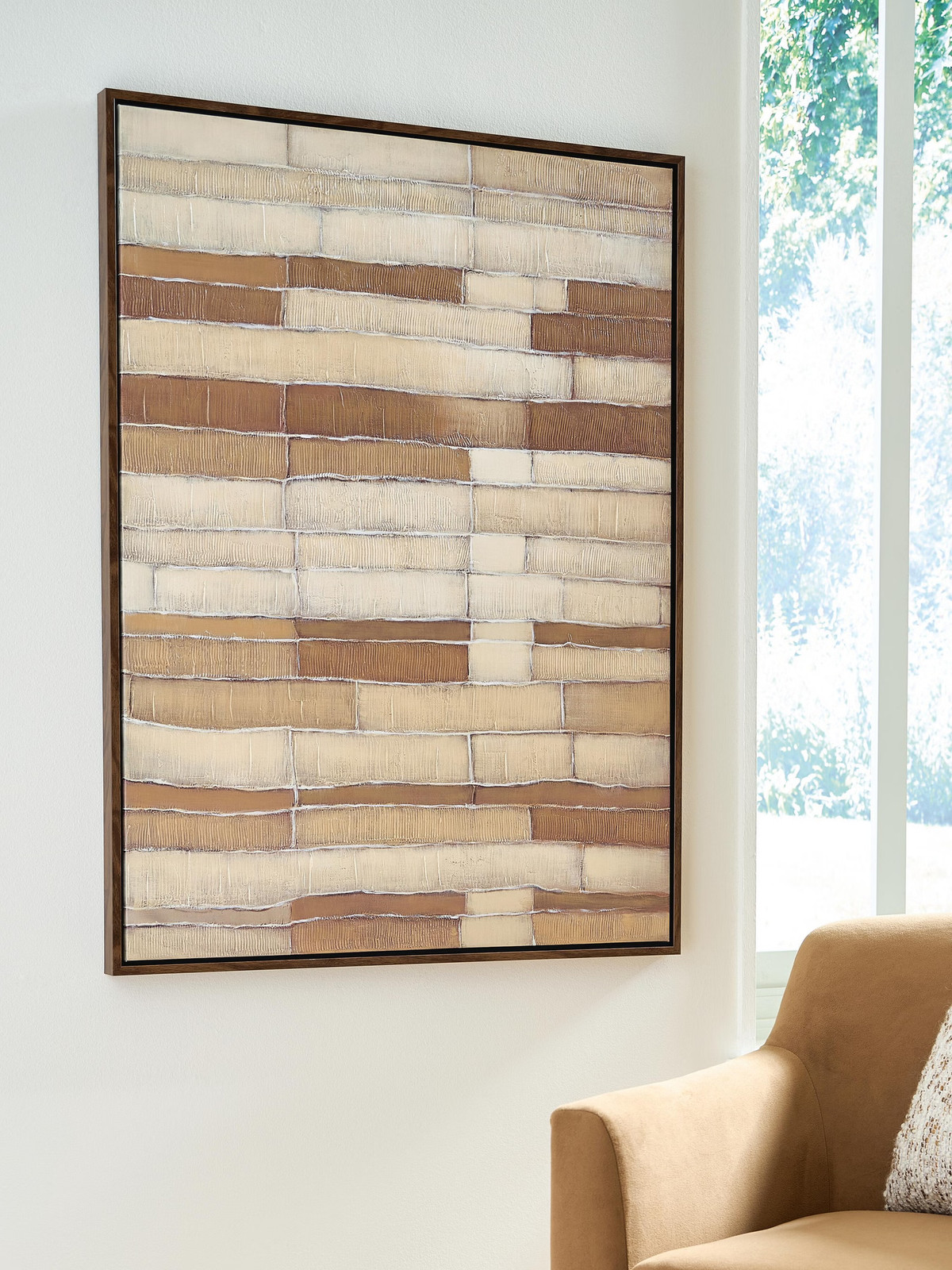 Signature Design by Ashley Kalanmore Canvas Art Abstract Canvas Art for Living