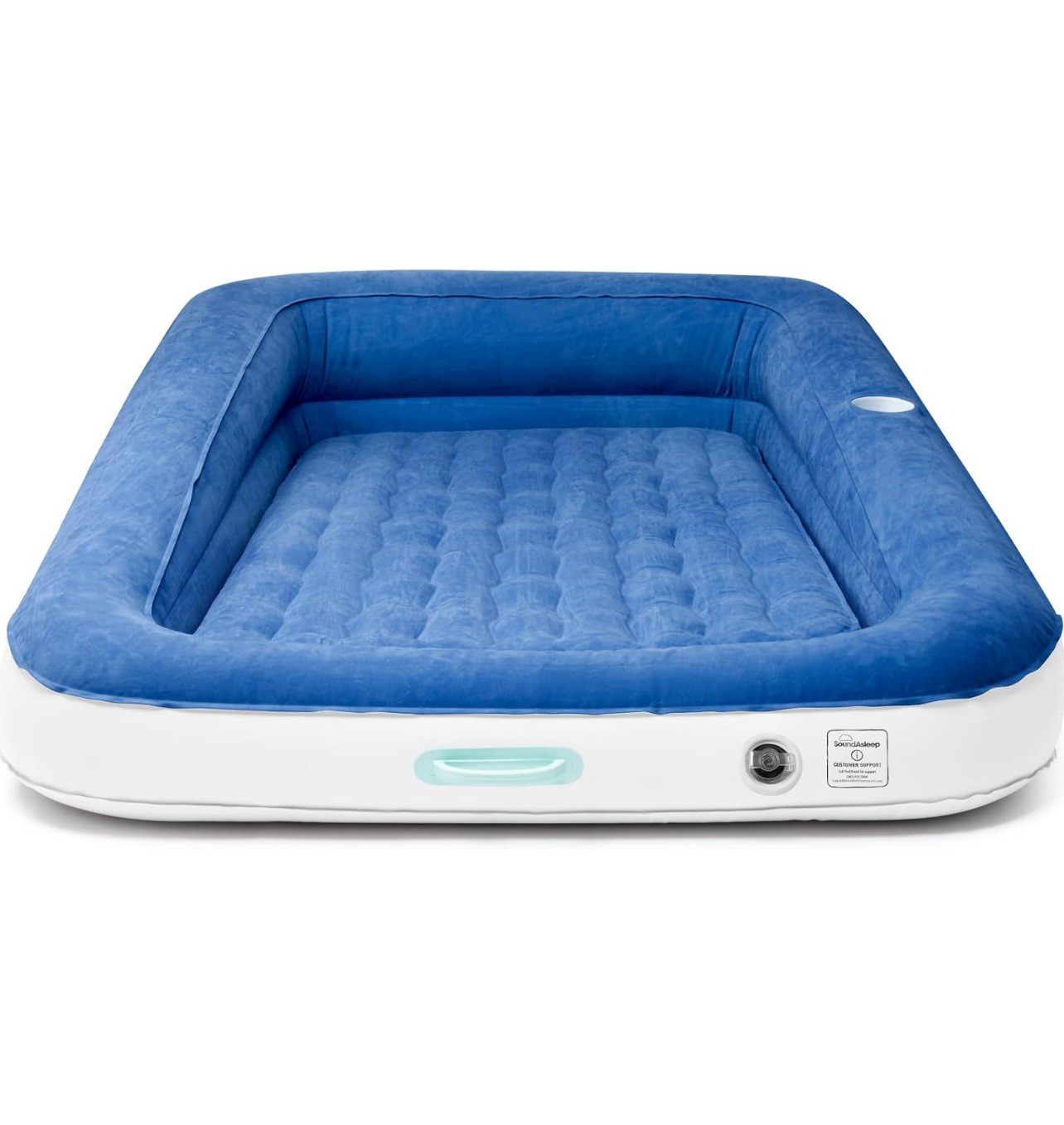 Soundasleep Dream Series Kids Air Mattress with High Speed External Pump