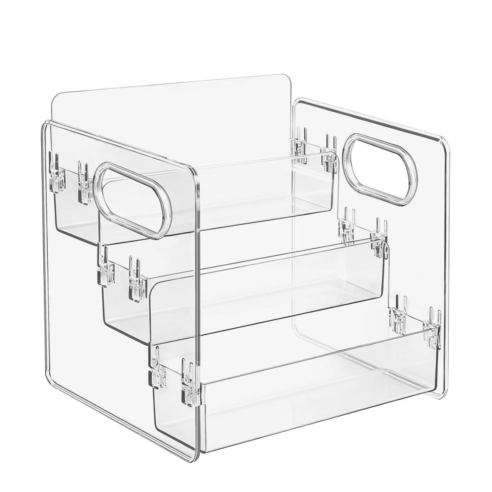Bathroom Counter Cosmetic Organizer Storage Shelf For Makeup Perfume & Skincar