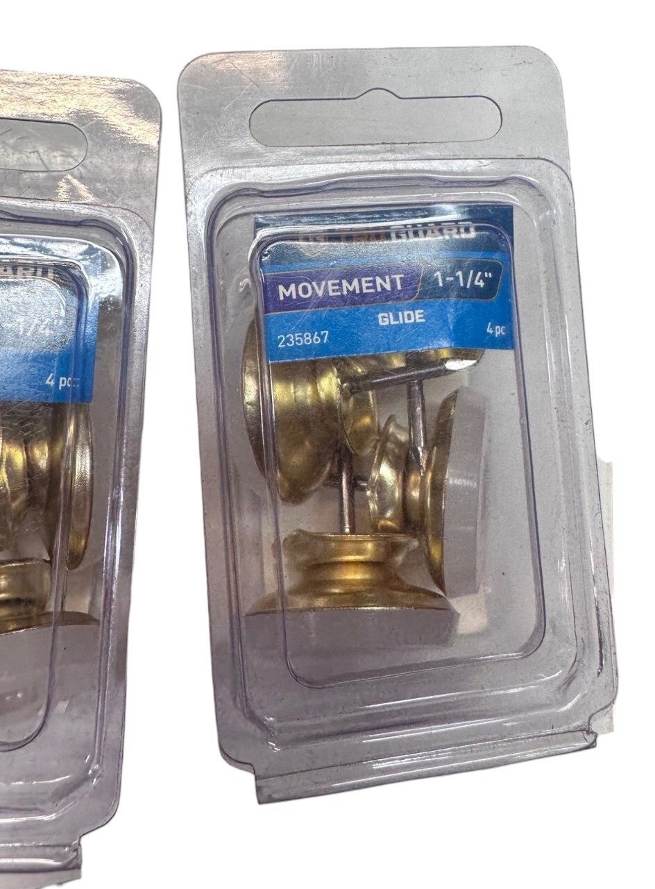 TRU GUARD 235867, 4-Pack 1-1/4″ Glide (LOT OF 4 PACKS) **SALE**