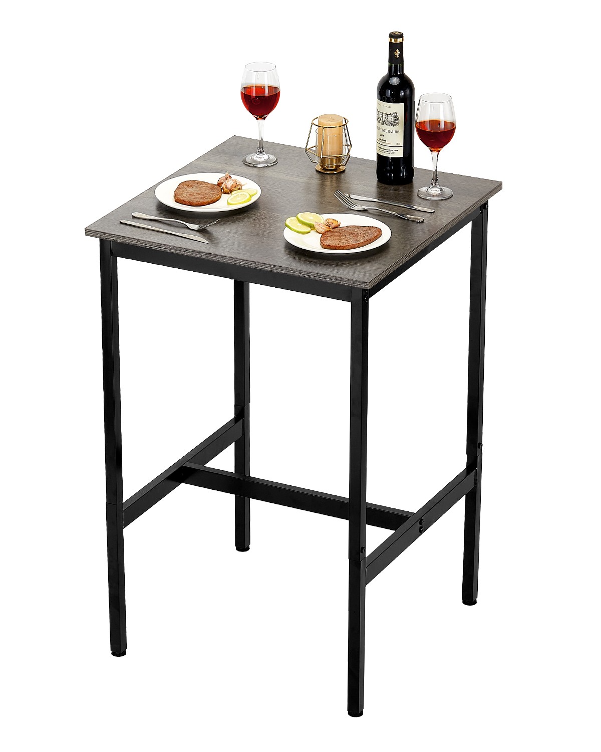 Uimoso 24 in High Bar Table for Kitchen, Dining, or Coffee Counter