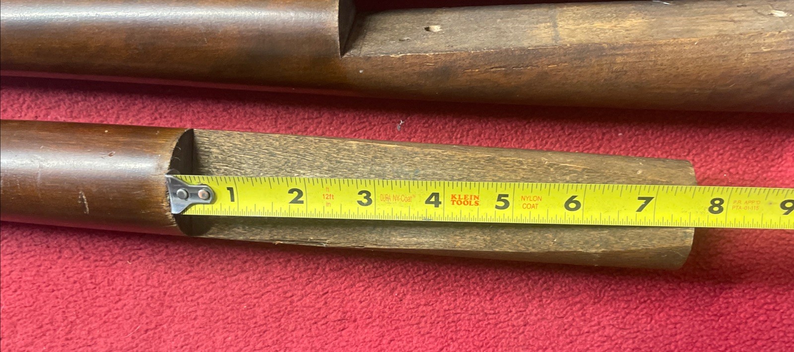 Mid Century 1950’s Sewing Table Wood Table Legs 29 3/4″ F