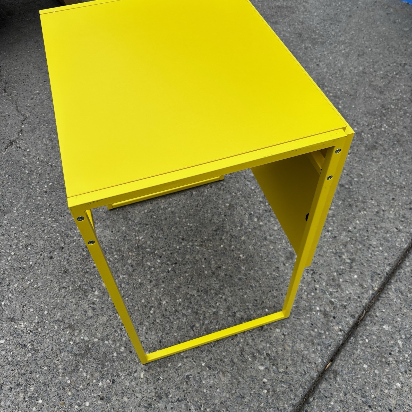 IKEA MUDDUS 1990’s Brilliant Yellow Drop Leaf Table Kitchen Vintage Mint Collect