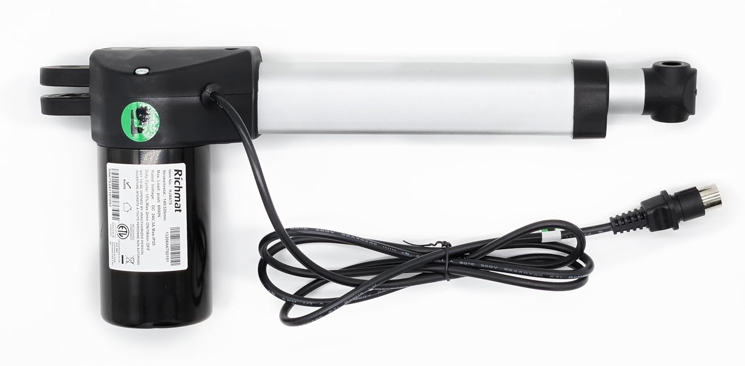 HJA67S Actuator Motor Replacement for Adjustable Bed Base (4 Pin Head)