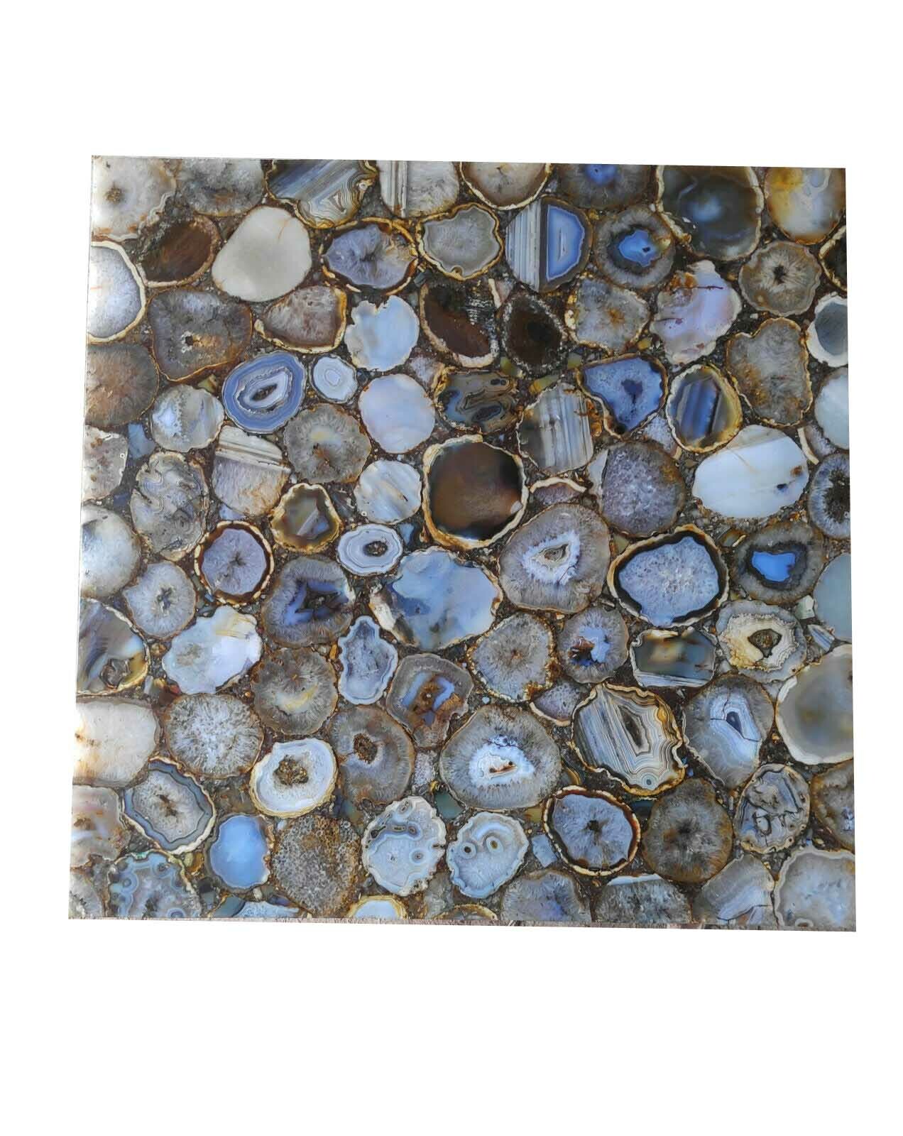 36″ Agate table Top Handmade Work home decor