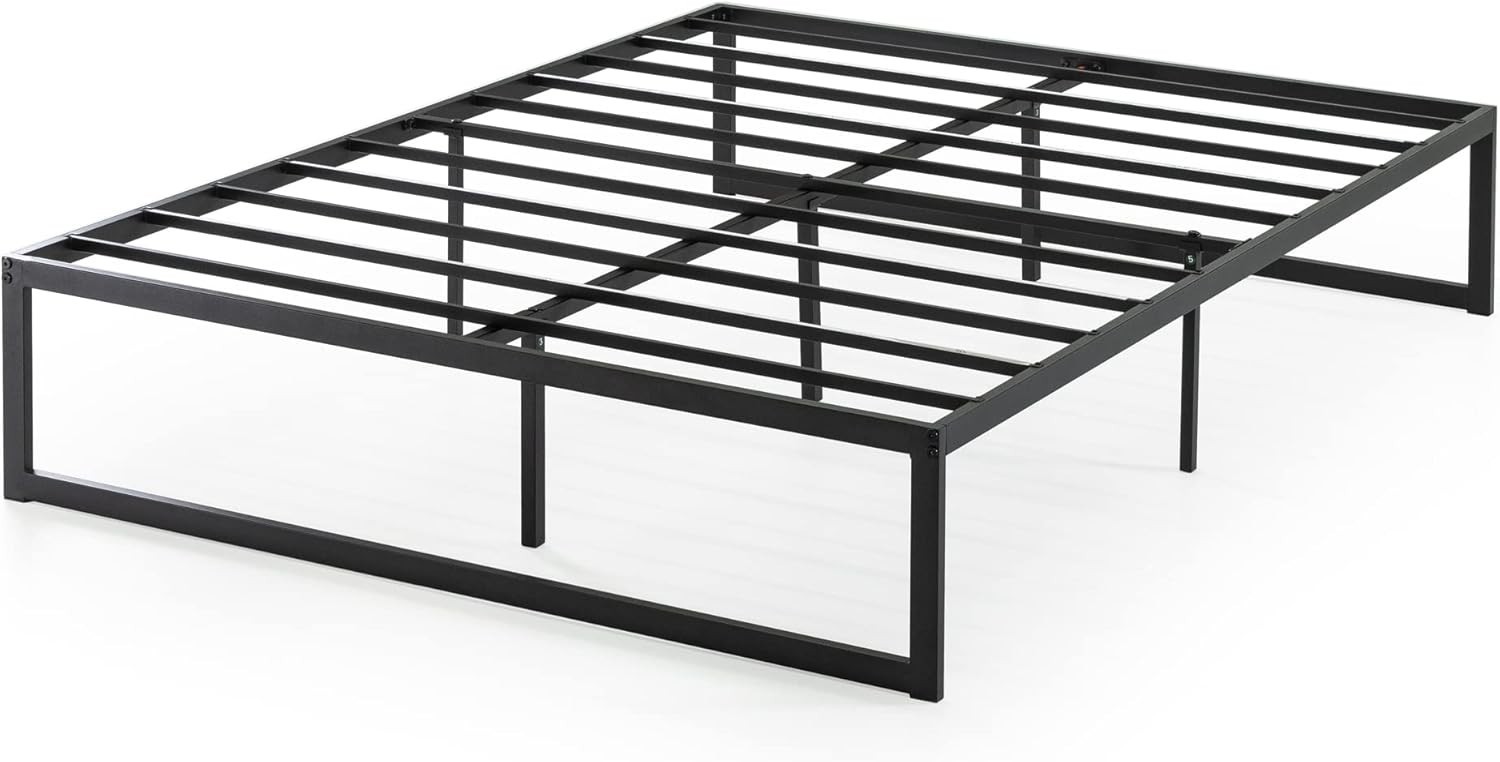 ZINUS ABEL 14 Inch Platform Bed Frame King Size 700 lb Capacity Underbed Storage
