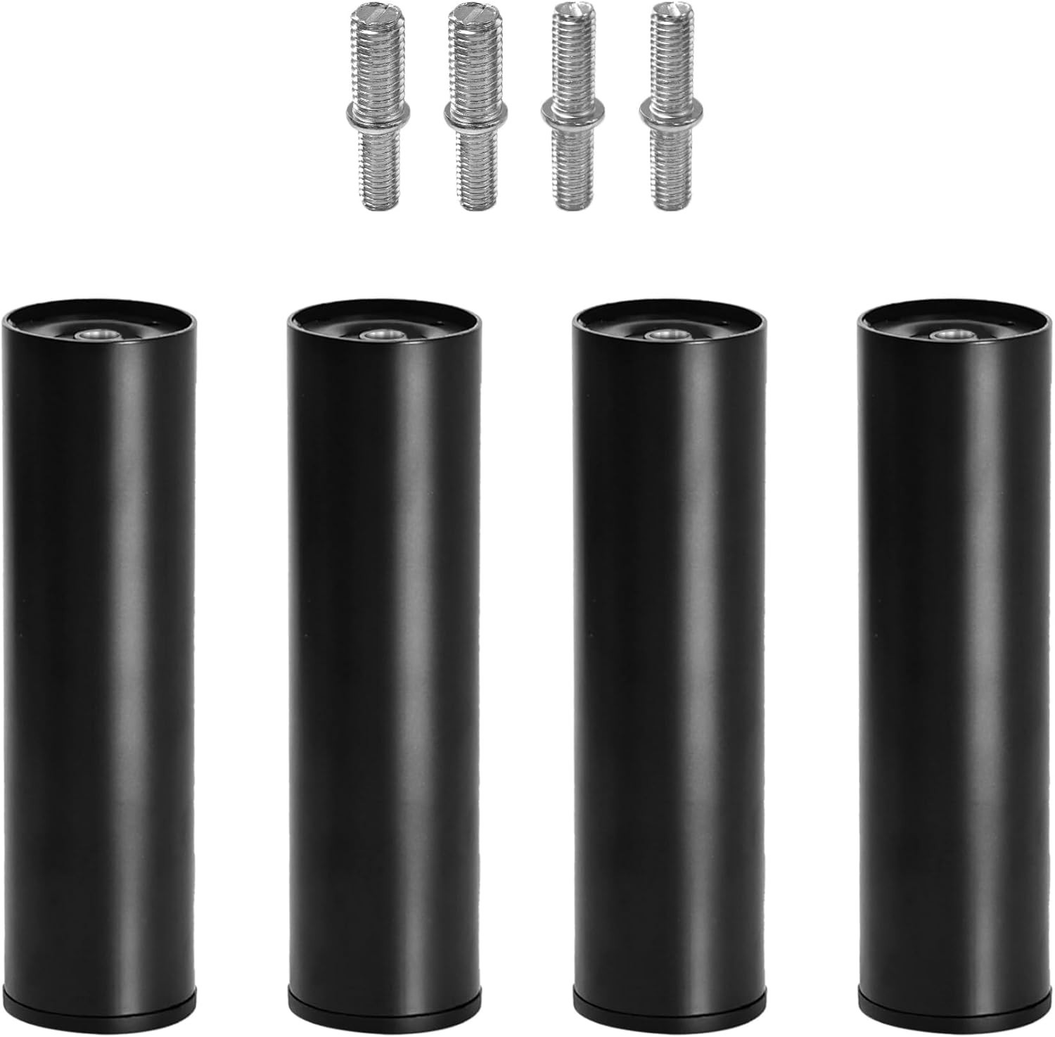 11 Inch M8 and M10 Bed Legs Bed Base Frame Screw in Furniture Replacement