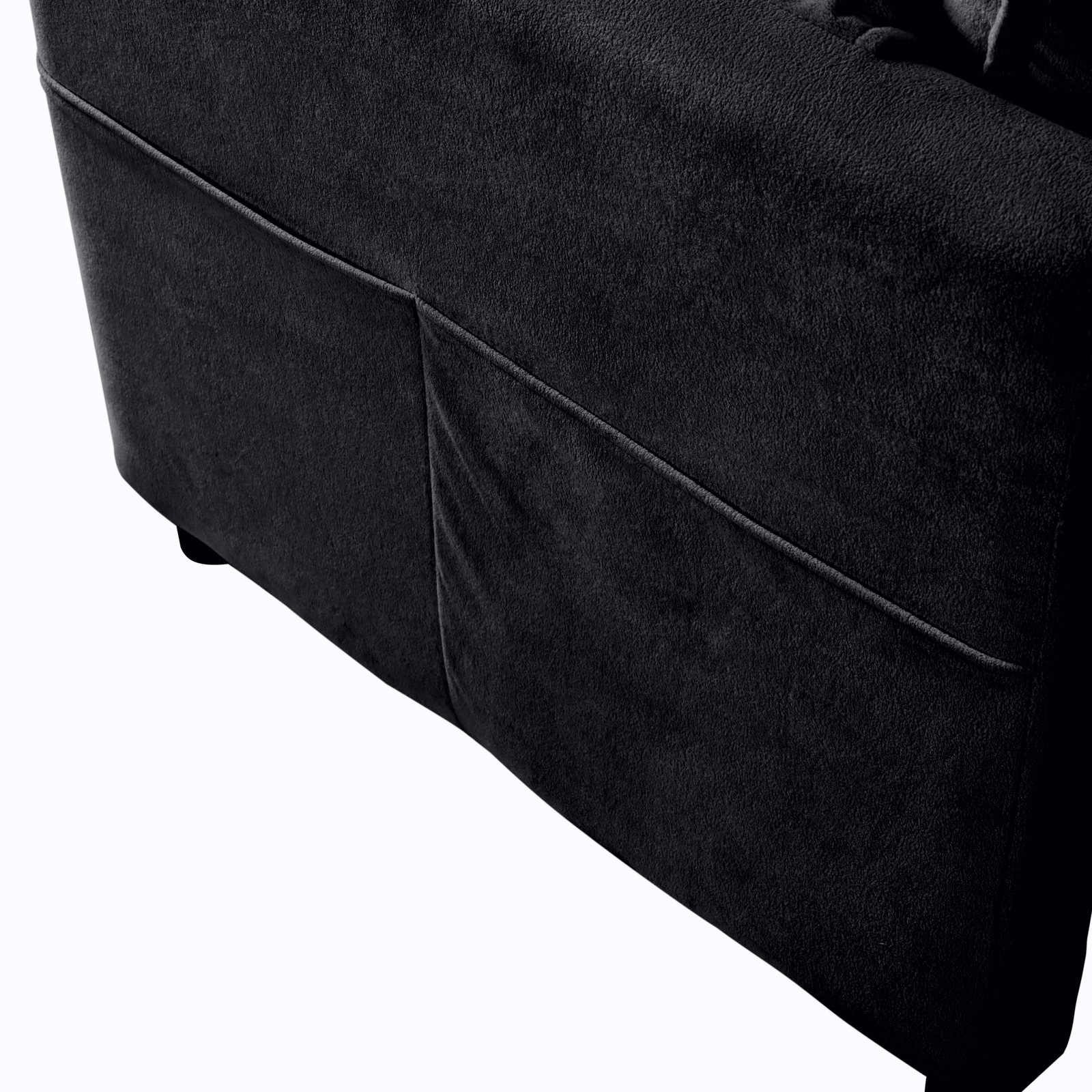 Oversized 57.48″ Recliner Chair with Movable Ottoman – Soft Chenille Upholstere