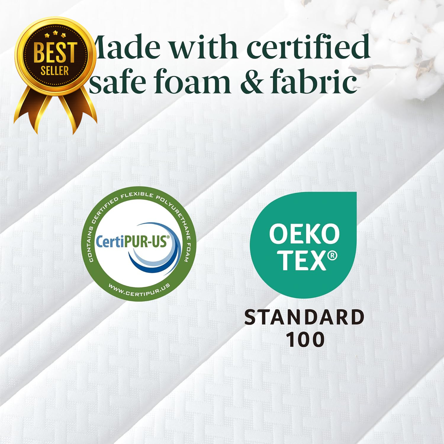 8 Inch Foam and Spring RV Mattress, [New Version], Short Queen for Rvs, Campers