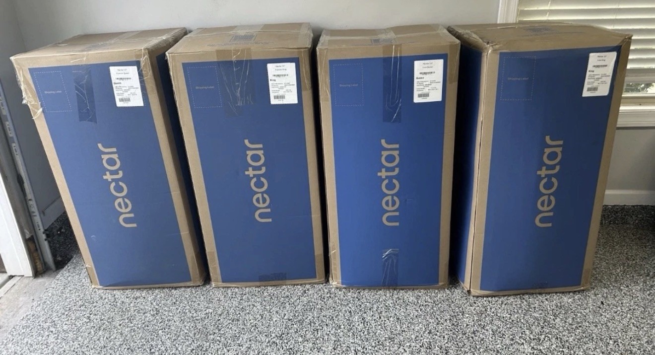 Nectar Luxe Hybrid 14” Queen Mattress – New in Box