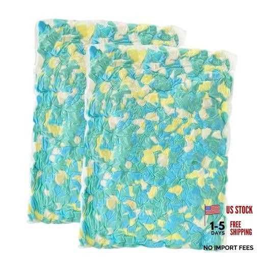Bean Bag Filler, 11lbs Shredded Memory Foam 11 Pound (Pack of 1) Multi Color