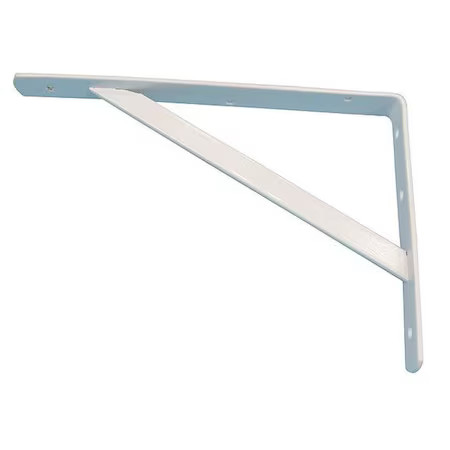 Shelf Bracket, Steel, 11-45/64 In. L, 33Tz28