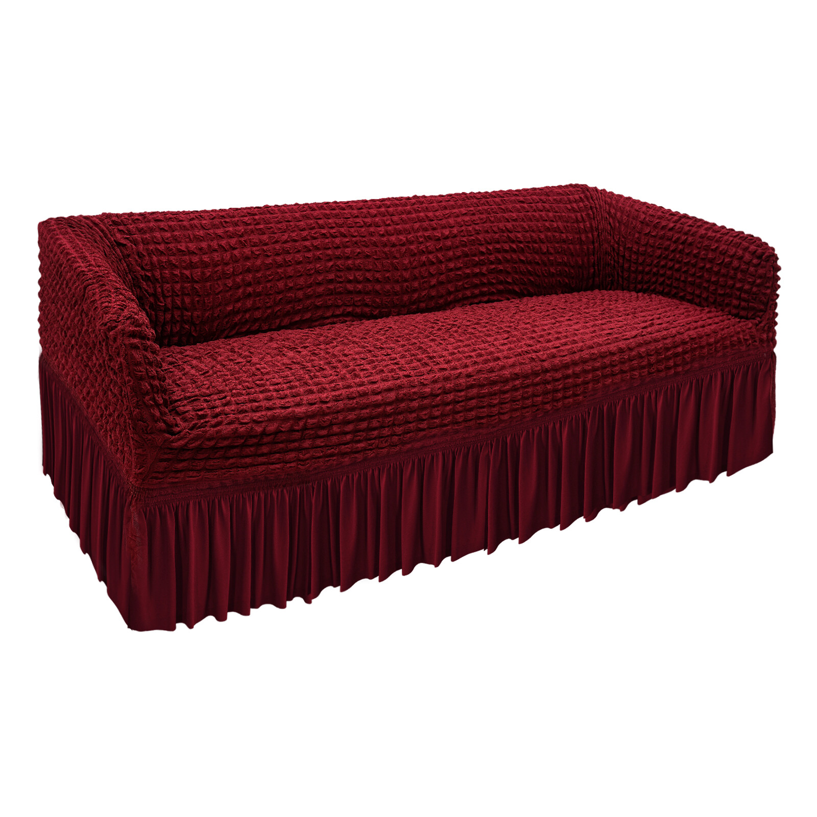 Sofa Slipcover, Stretch Slipcover, High Elastic Sofa Couch Cover with Skirt