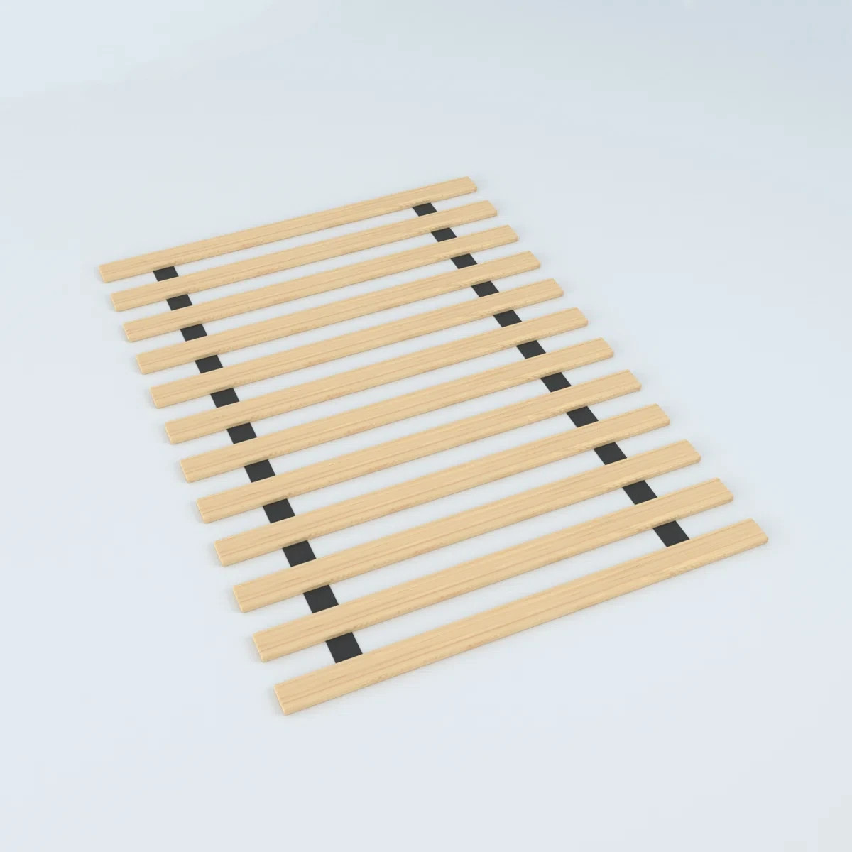 Twin Bed Wooden Platform Bed Slat Roll 13- Slats NEW