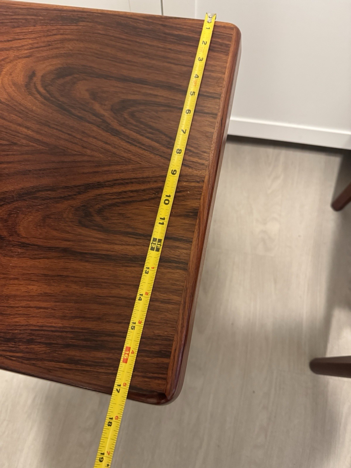 Vejle Stole- og Møbelfabrik Danish Rosewood End & Side Tables Pair Dark Wood