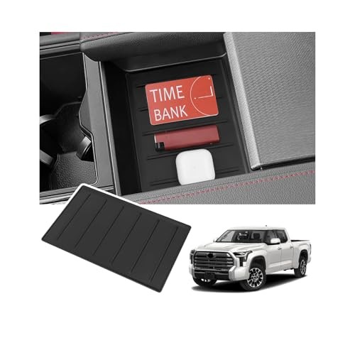 Center Console Tray Liner Compatible with Toyota 2022+ Tundra & 2023+ Sequoia