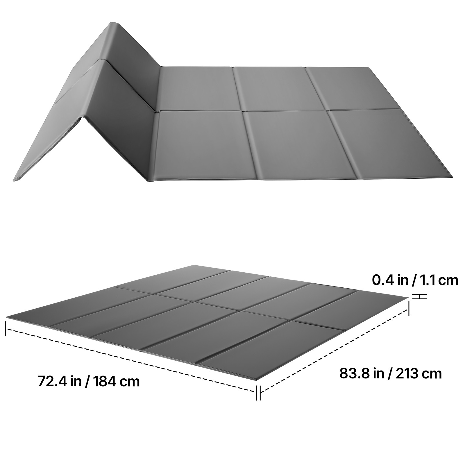 Uimoso Foldable Cal King Bed Board for Mattress Support on Metal Frames