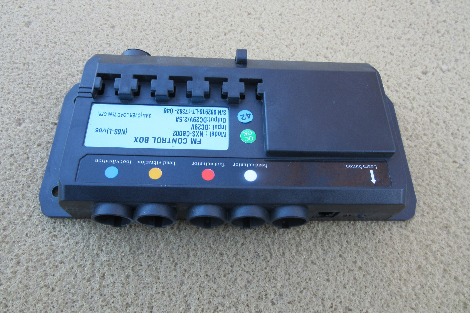 FM Customatic adjustable Bed Control box for Tempurpedic Stearns and Foster Rize