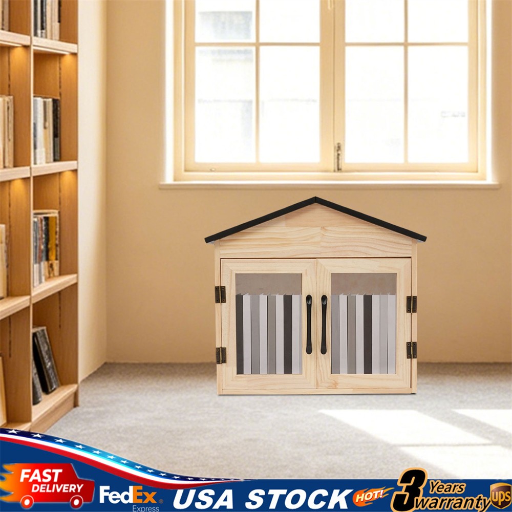 Modern Library Box Outdoor,Free Library Box Little Outdoor Book Storage,Wood