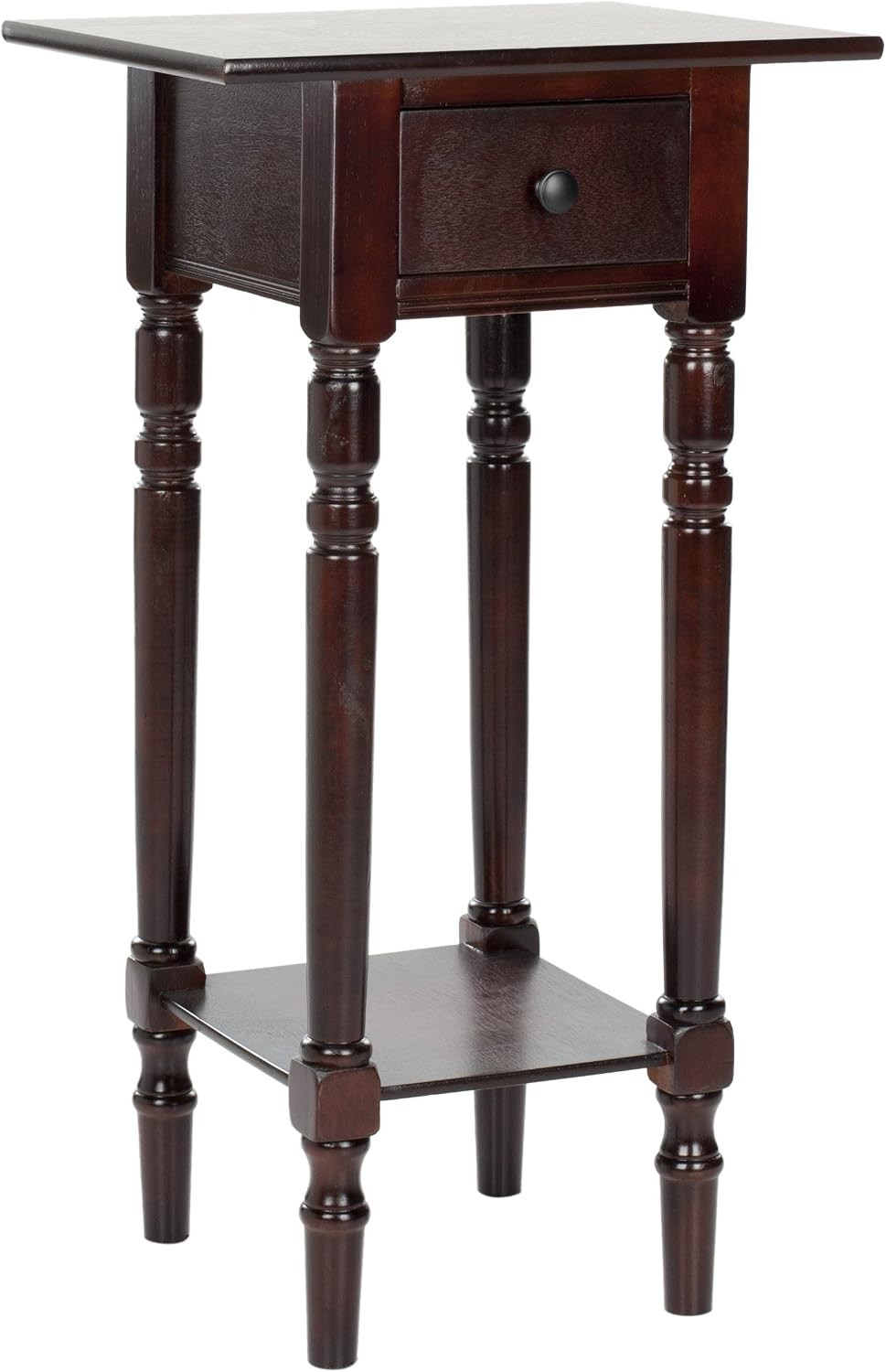 Home Collection Sabrina Cherry Side Table with Drawer