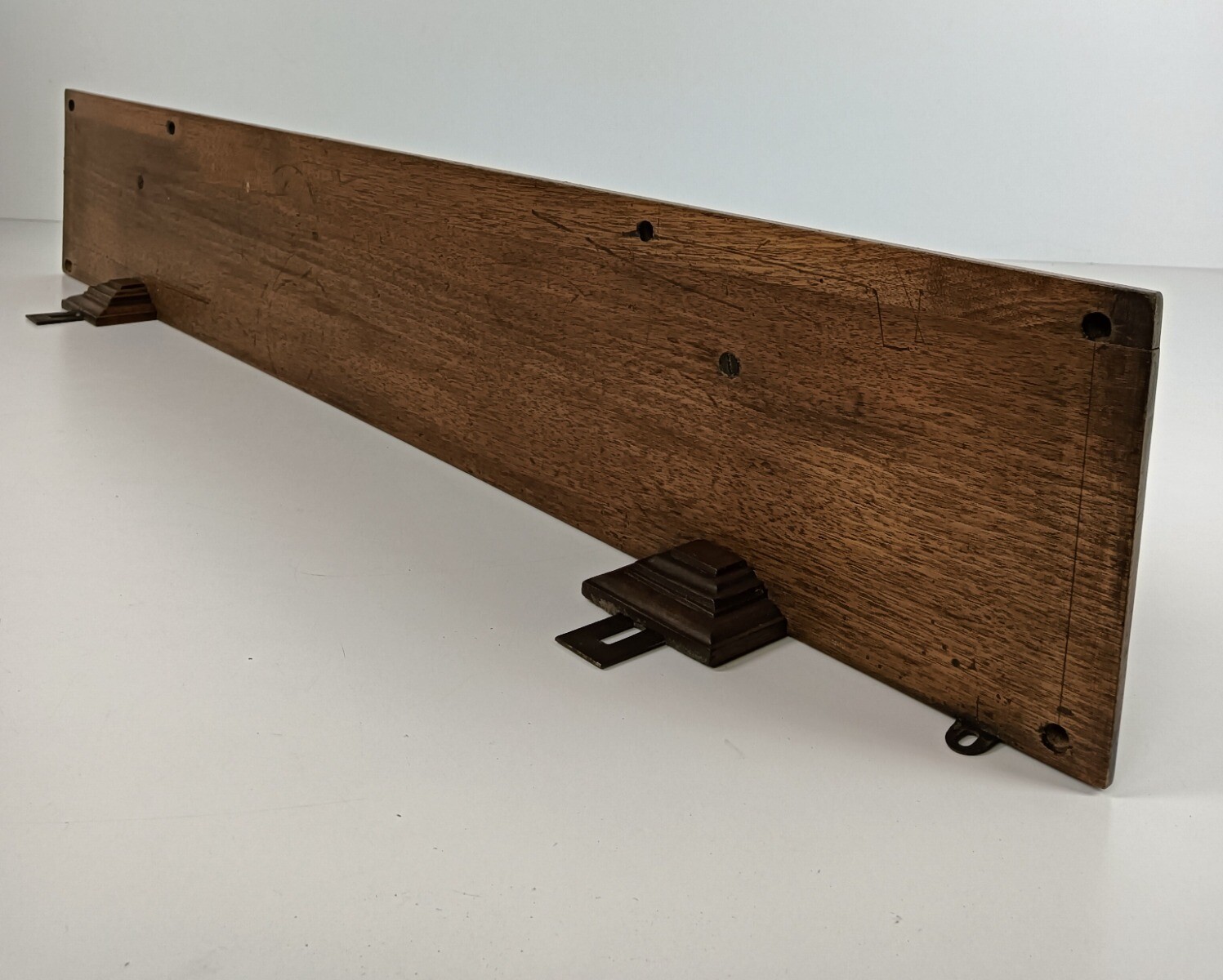 Breton France carved wooden shelf unit wall hanging antique beautiful barn farmh