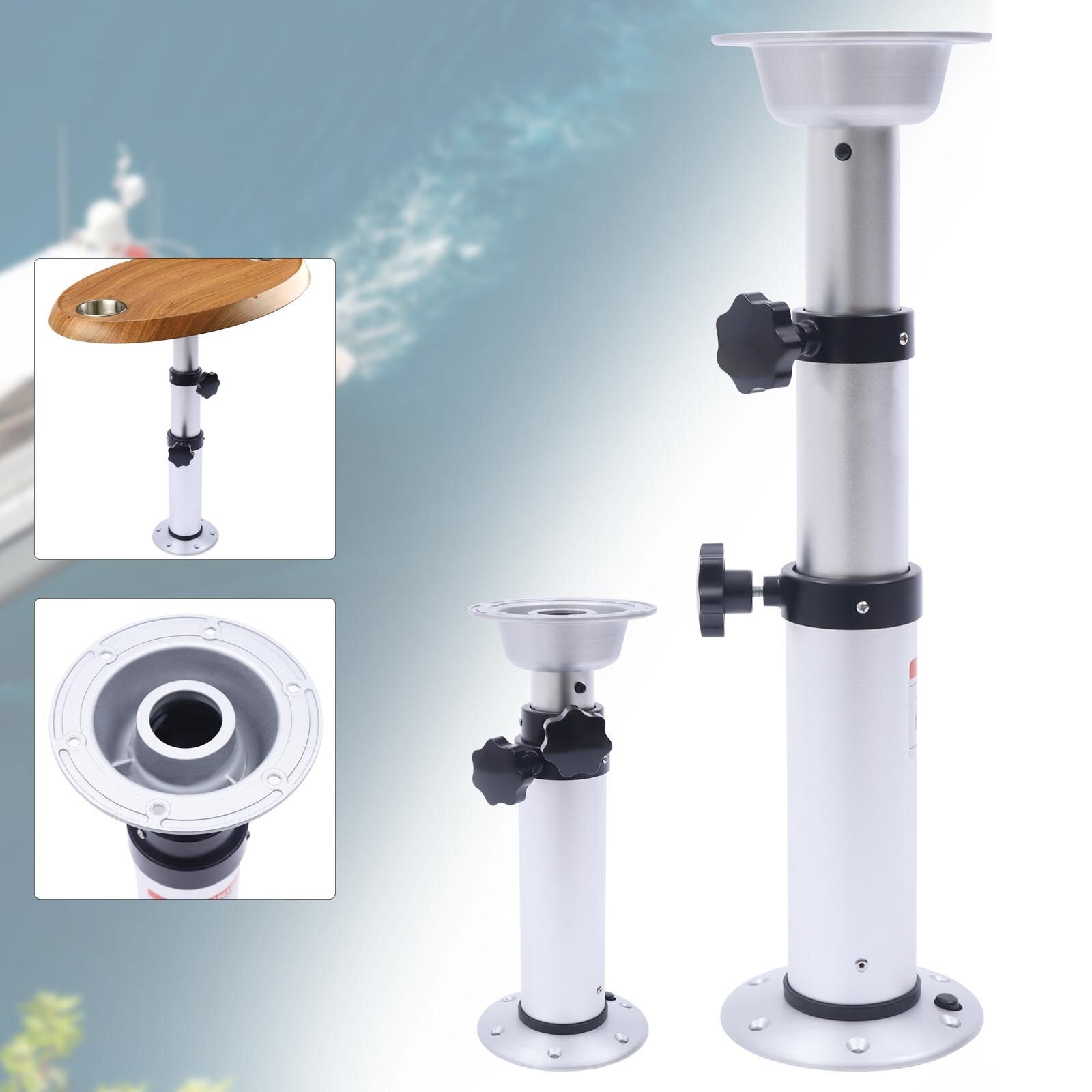 43-74cm Adjustable Table Leg Table Pedestal Stand RV Boat Bar Cafe Table Base