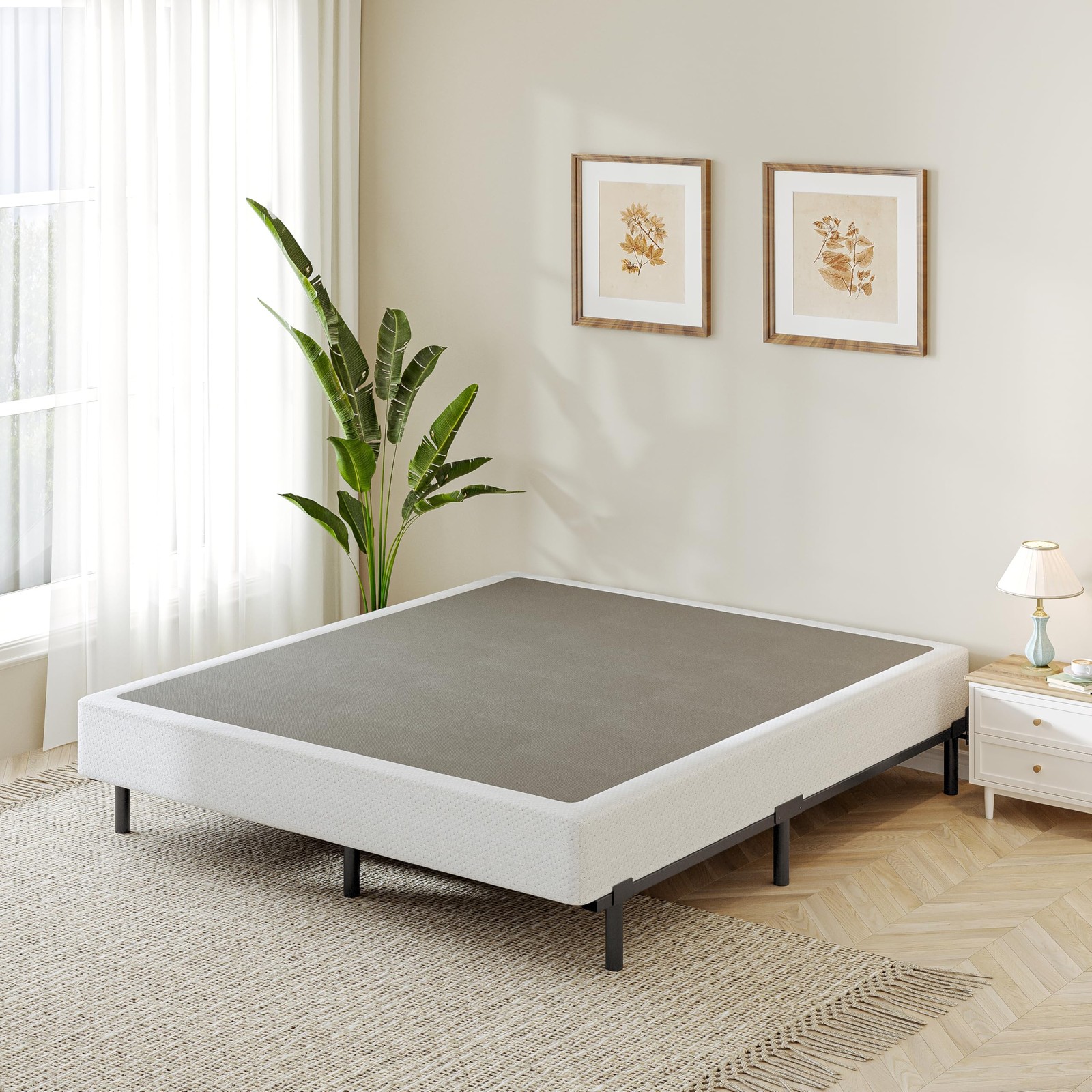 Queen Box Spring 5″ Low Profile Mattress Foundation
