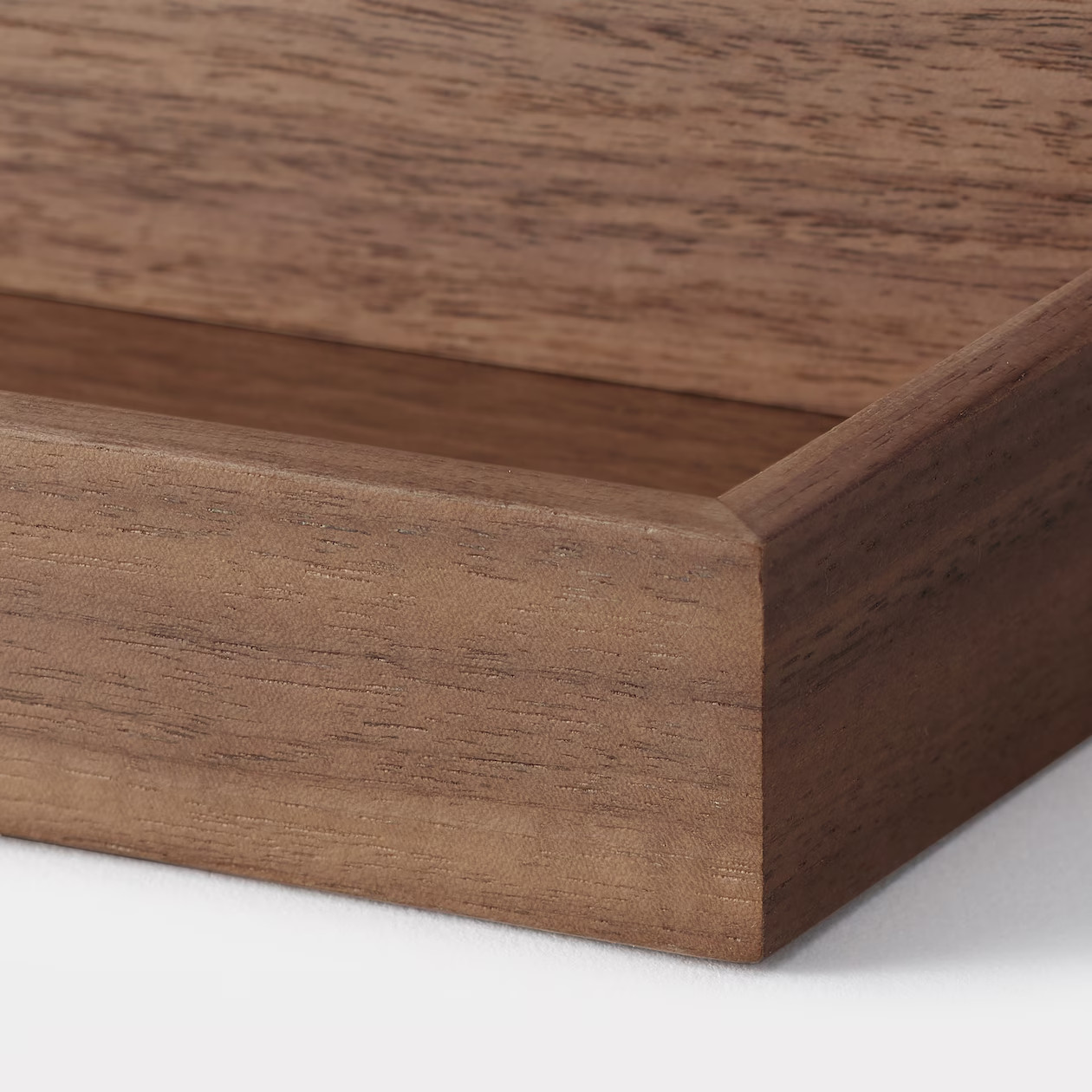 MUJI Wall-mounted furniture tray 44cm Walnut veneer
