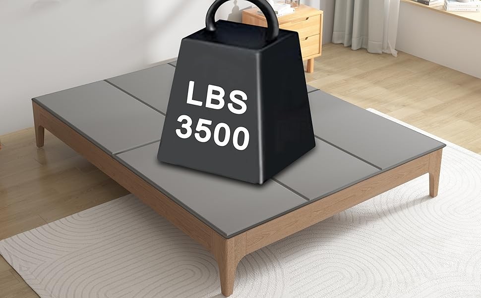 Metal-Frame-Bunkie-Board-Queen-Size (60″X80″) for Under-Mattress-Support – Heavy