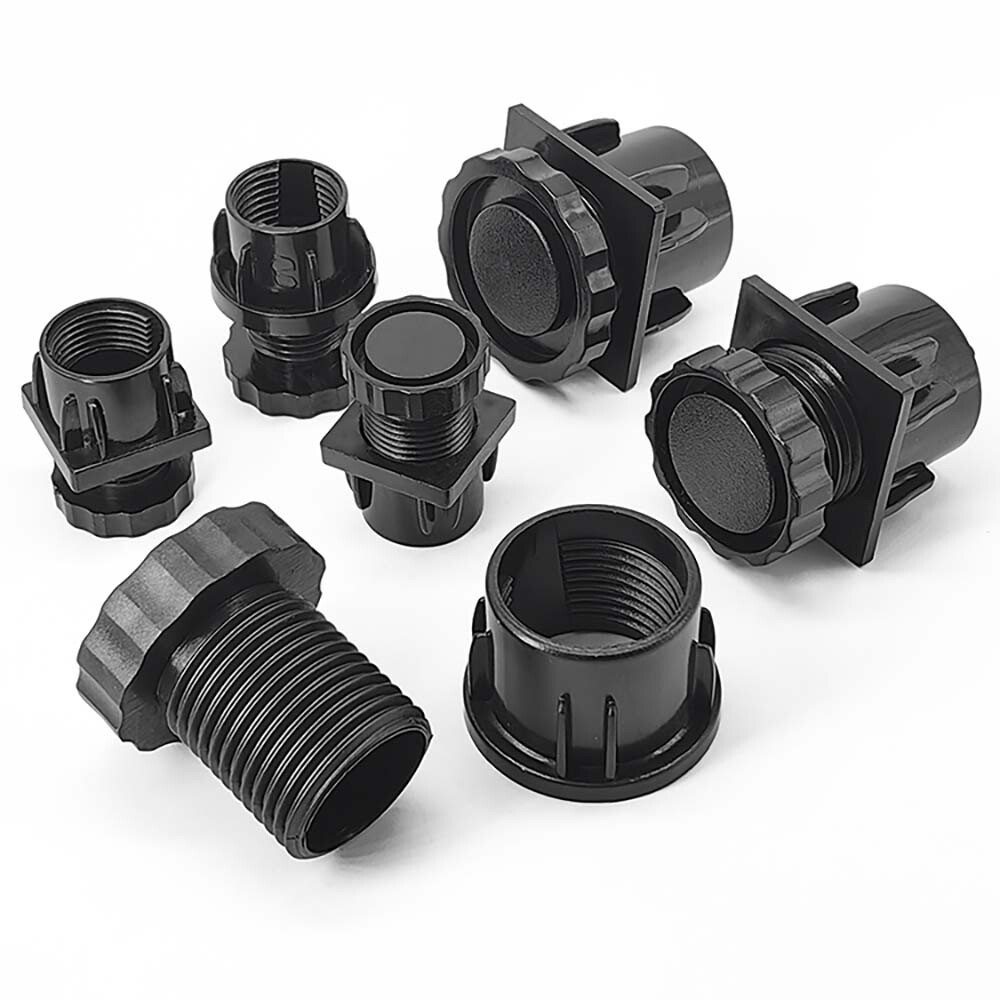 Square Plastic Adjustable End Caps/abs Adjustable Furniture Leveling Table Feet