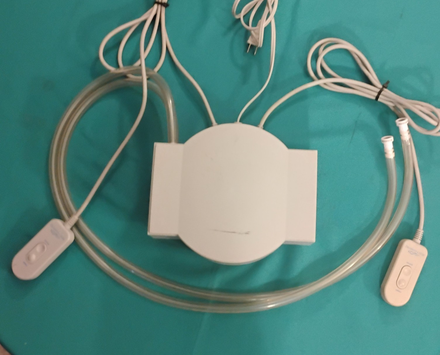 Select Comfort Pump EFCS-2 Wired Remotes King Queen Inflates Fast Video *READ*