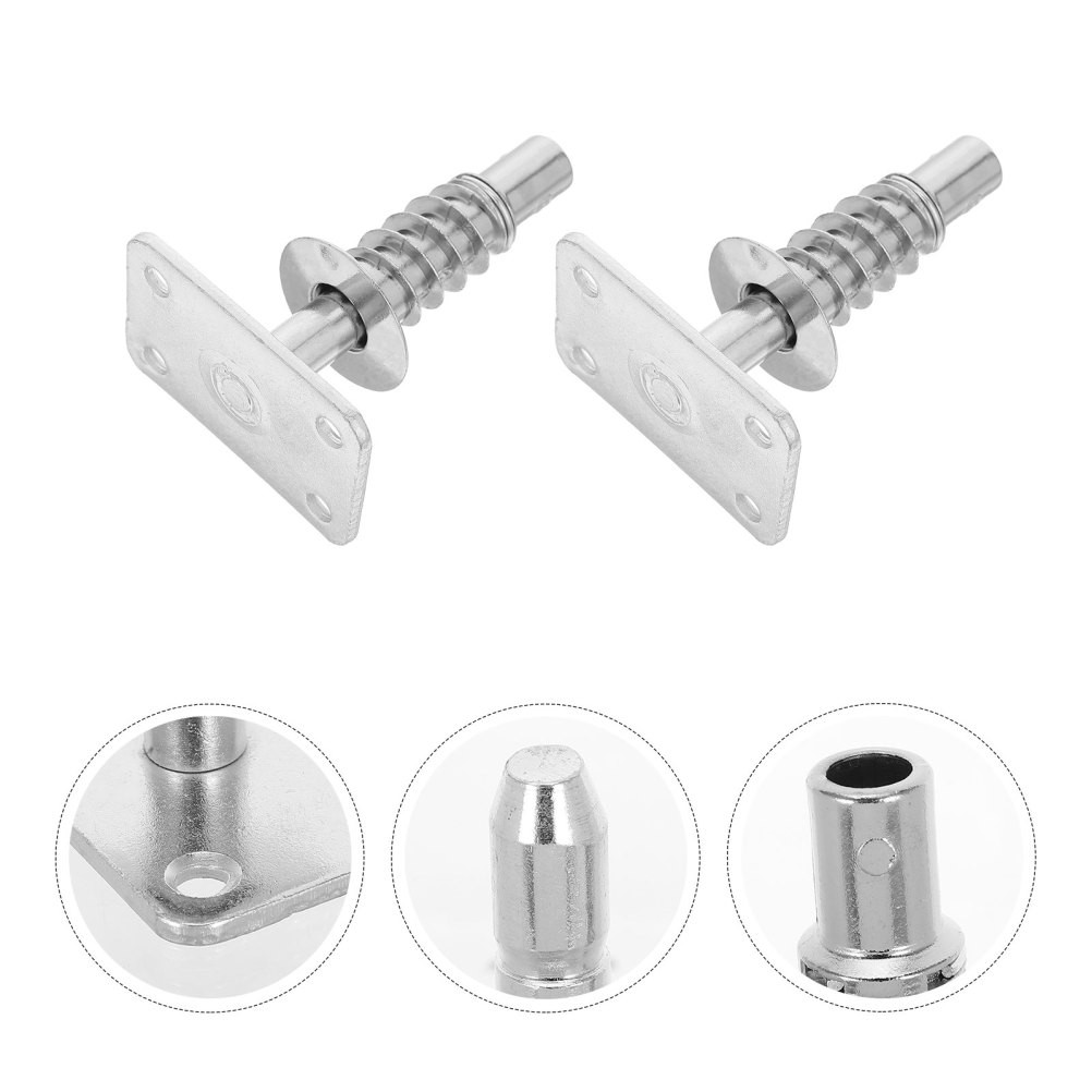 4 Sets Silver Sofa Recliner Hinge Screws Adjustable Angle Sofa Accessory Parts