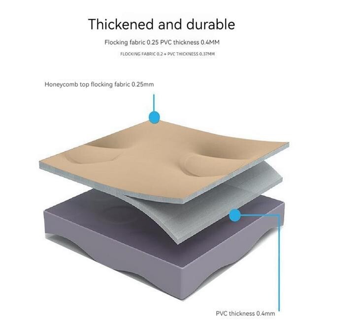 Inflatable High Raised with Pump & Pillow Set Double Queen Size Air Bed Mattress
