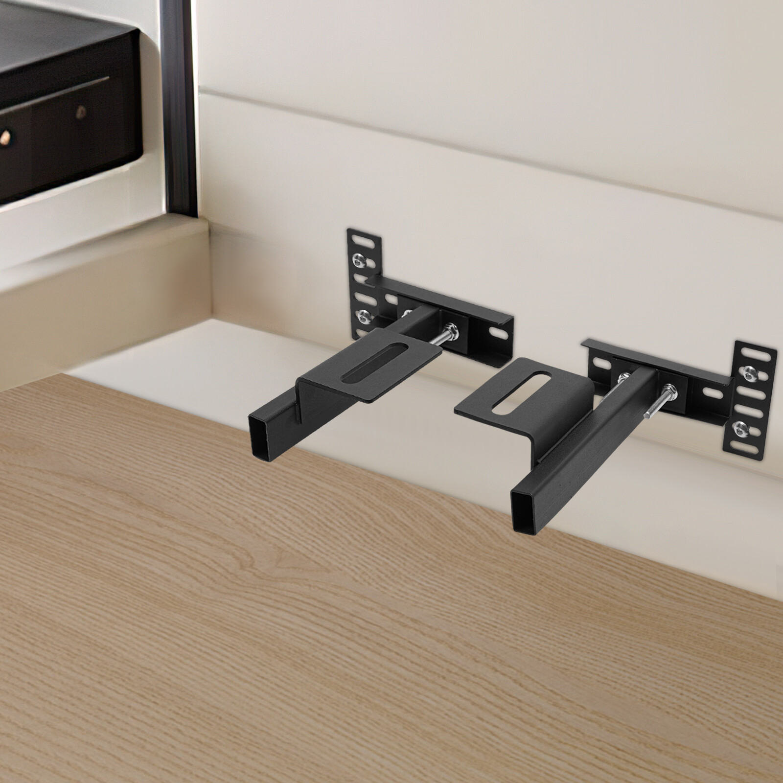 Headboard Brackets Kit for Adjustable Bed Base, Headboard Wall Mounting Brackets