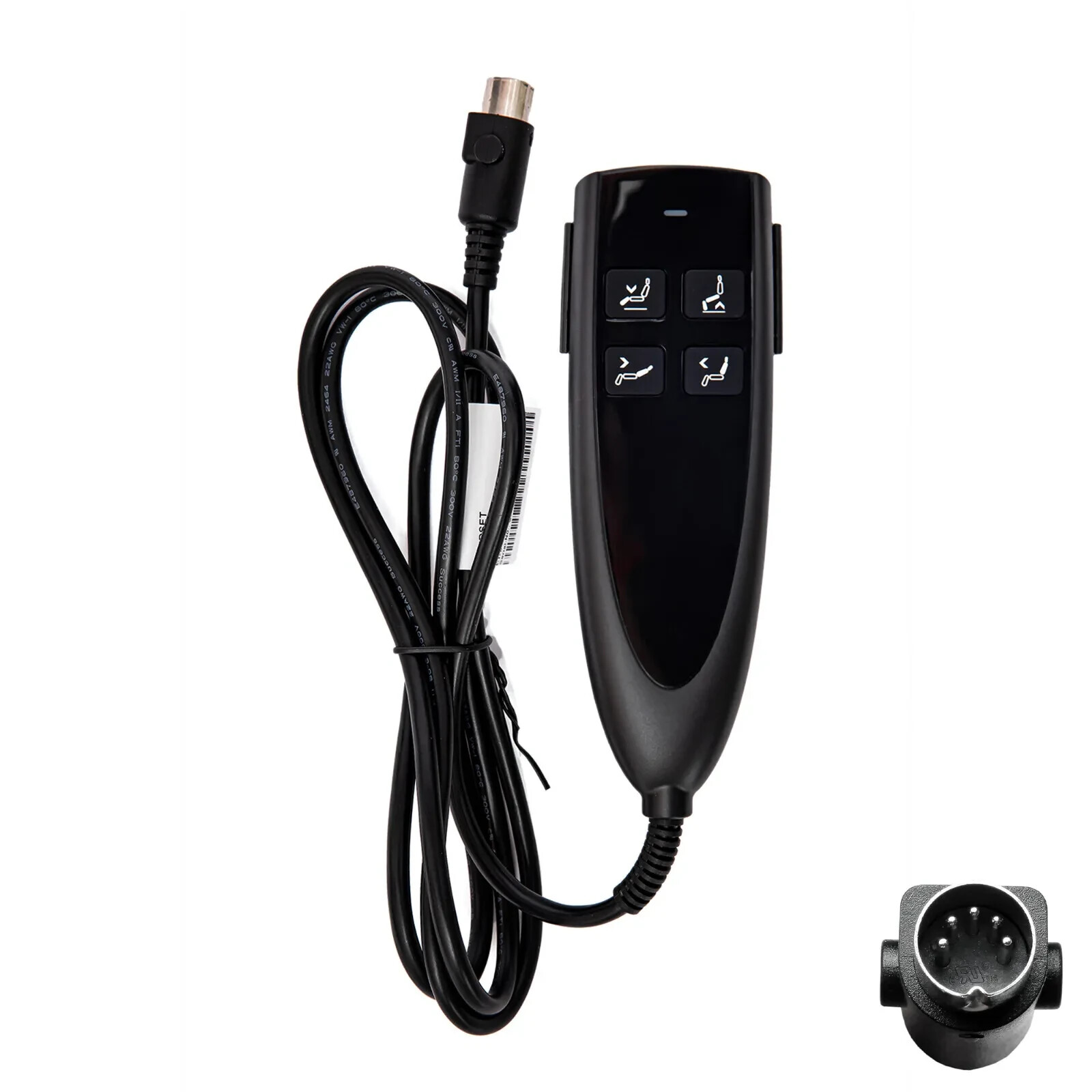 LAZ BOY Okin 4 Button 5 Pin Remote Hand Control for Lift Chairs Power Recliner