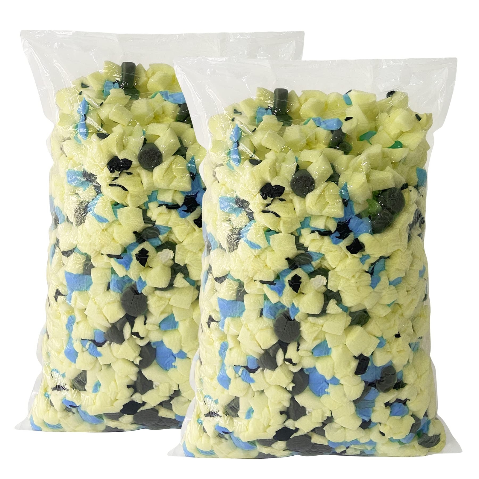 10lbs Shredded Memory Foam Filling for Bean Bag Chair, Premium Beanbag Stuffi…