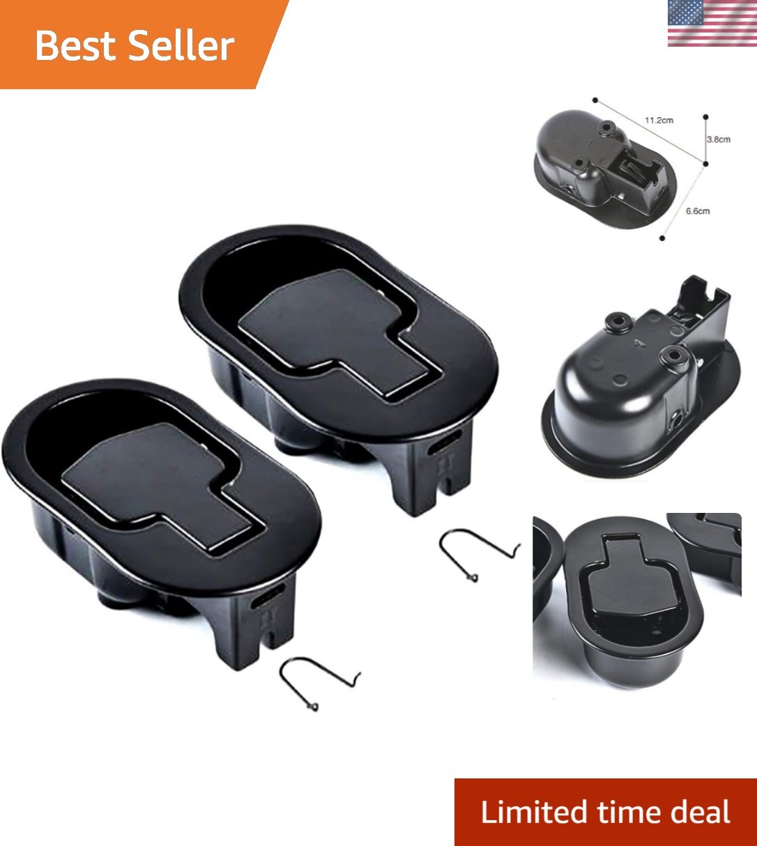 2 Pack Metal Recliner Replacement Parts Durable Metal Handle Recliner Chair S…