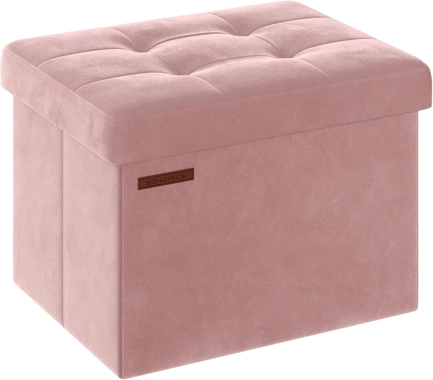 Storage Ottoman Foldable Small Ottoman Foot Rest 12.2 x 16.1 Inches Foot Stool