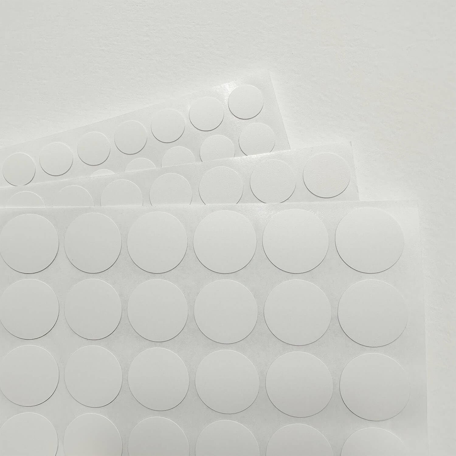 3 Sheets 290 Pcs Screw Hole Cover Stickers, 12 mm/15 mm/21 mm White Screw Cov…