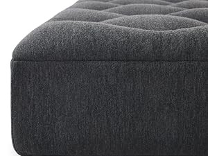 6″ Full Size Pillow Futon Mattress Replacement(Frame Not Included), Gel Memory