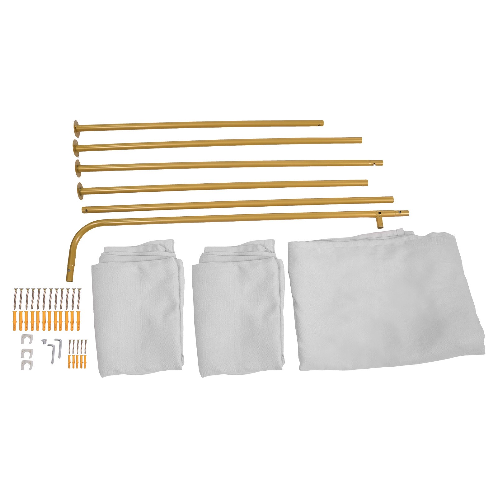 Gray Clothes Store Corner Changing Room F-shaped Double Fitting Room 2m* 1m* 2m~