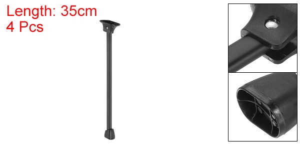 Folding Table Legs, 4pcs 35cm(13.8″) Metal Foldable Table Furniture Legs