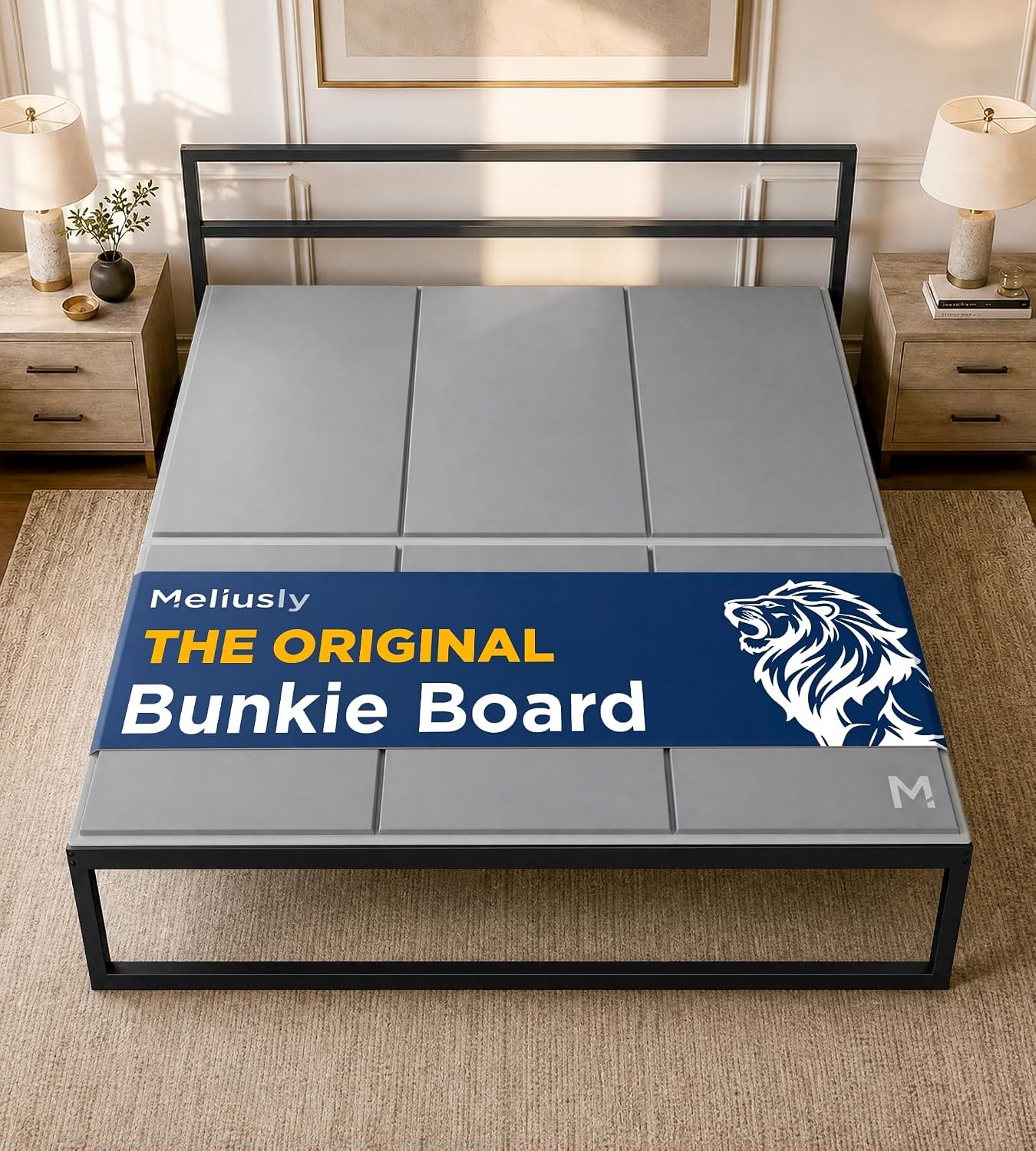 Original Bunkie Board King Size (76×80) – Non-Slip Breathable Bed Support Board