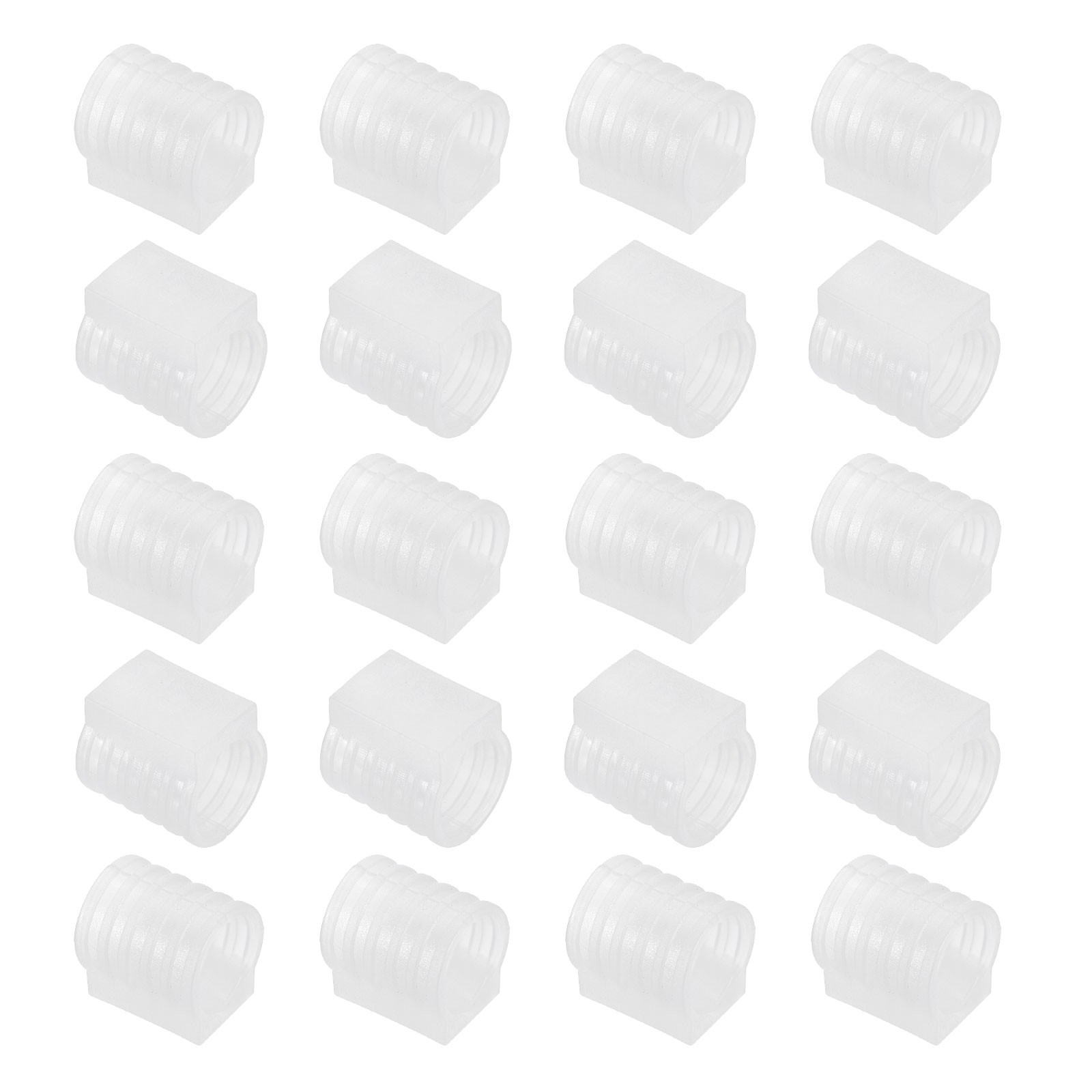 20Pcs Chair Leg Caps, 0.63″ Dia. Chair Floor Protectors, White