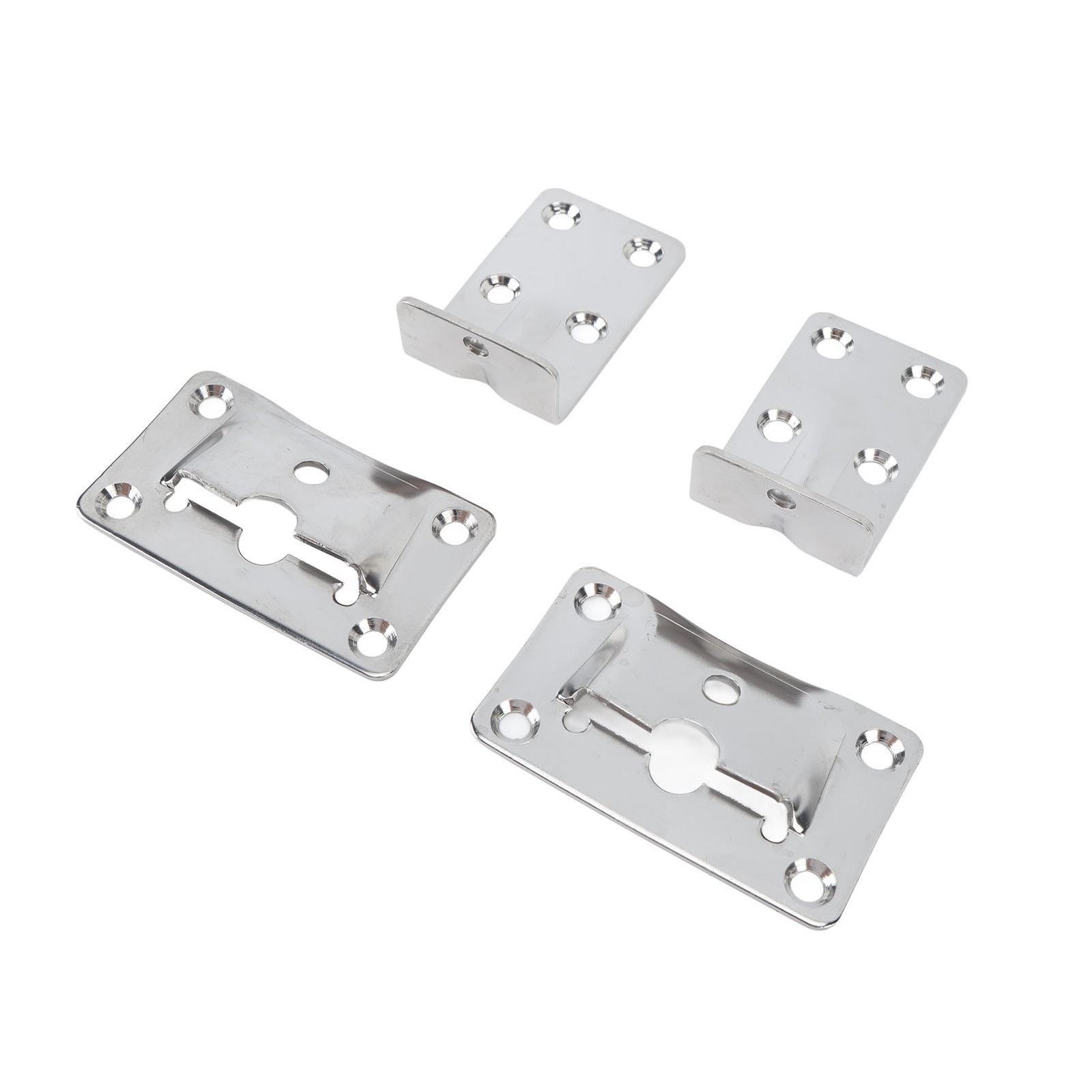 2 Durable Stainless Steel Removable Table Brackets For RV EMTP