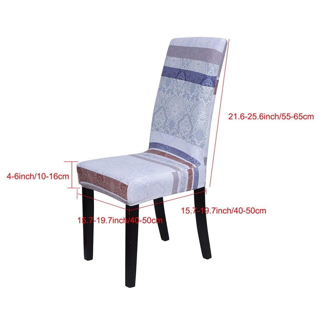 Floral Print Spandex Chair Covers Fit Home Dining Room Seat Cover Slipcover